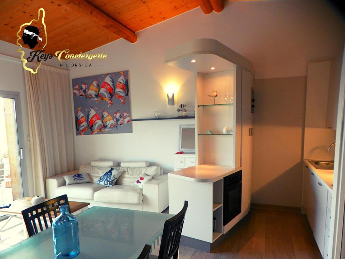 Residence Cala Sultana N62 - 4 Pers Avec Piscine Chauffee- Acces Prive A La Plage De Santa Giulia Porto-Vecchio  Buitenkant foto