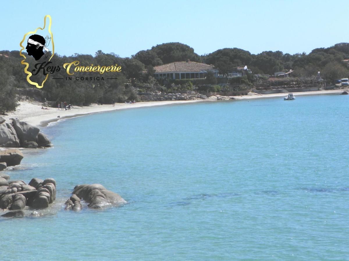 Residence Cala Sultana N62 - 4 Pers Avec Piscine Chauffee- Acces Prive A La Plage De Santa Giulia Porto-Vecchio  Buitenkant foto