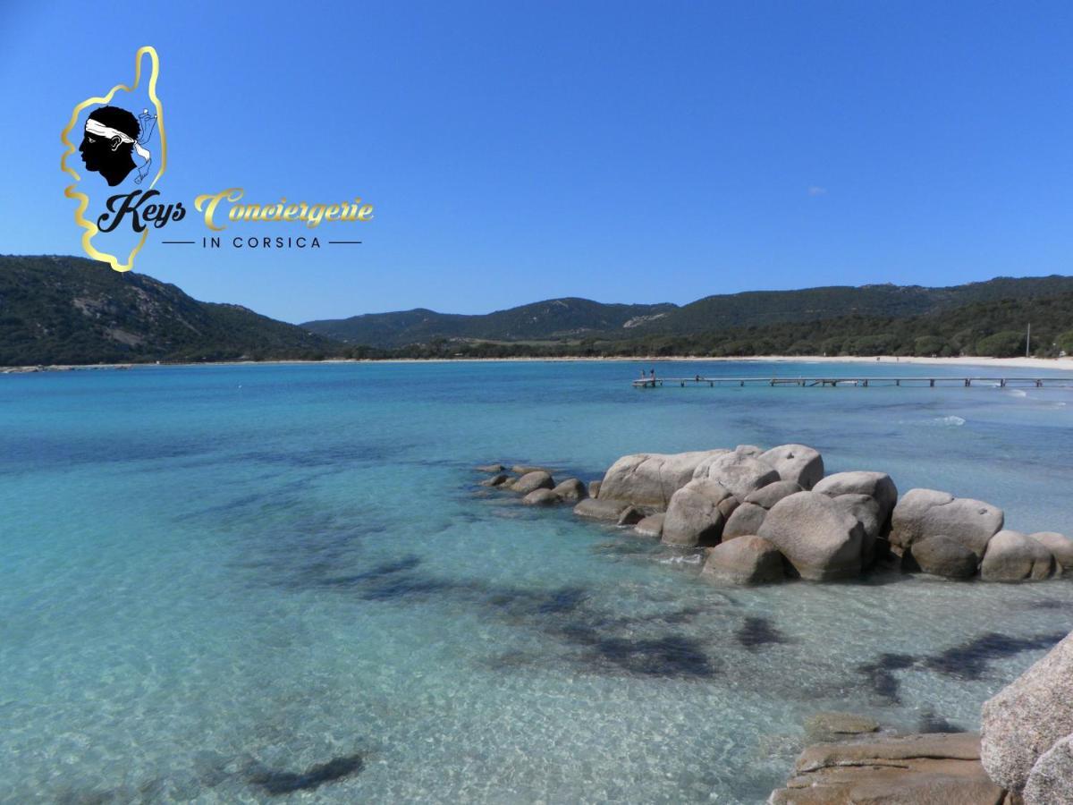 Residence Cala Sultana N62 - 4 Pers Avec Piscine Chauffee- Acces Prive A La Plage De Santa Giulia Porto-Vecchio  Buitenkant foto